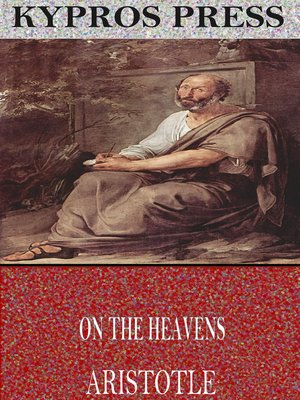cover image of On the Heavens